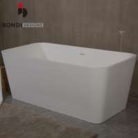 High quality cheap bathroom white portable small acrylic tray bathtub